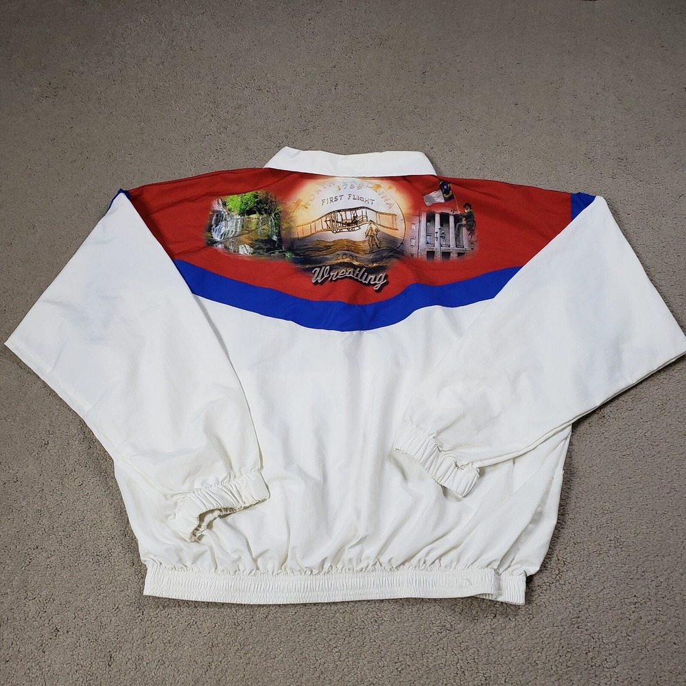 Vintage Y2K Wrestling Jacket Men 3XL North Carolina 2006 National Team Brute USA